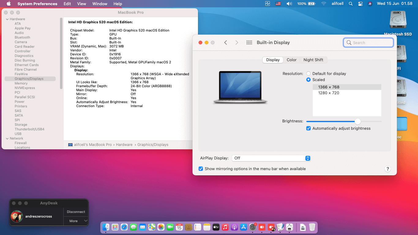 Asus X441UA WX098D [SkyLake   Intel HD 520 + I2C]   OpenCore 4